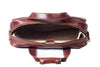 Aktentasche Leder Braun Innenansicht | City Brief