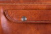Umhängetasche Leder Braun Tasche Rückansicht | Titus' Brief